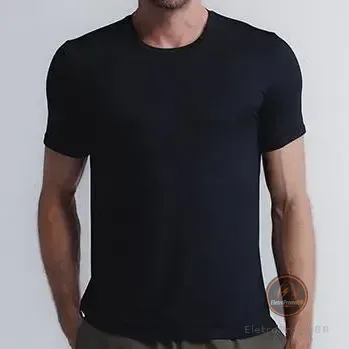 Insider Camiseta Daily T-shirt Não Amassa Preta G
