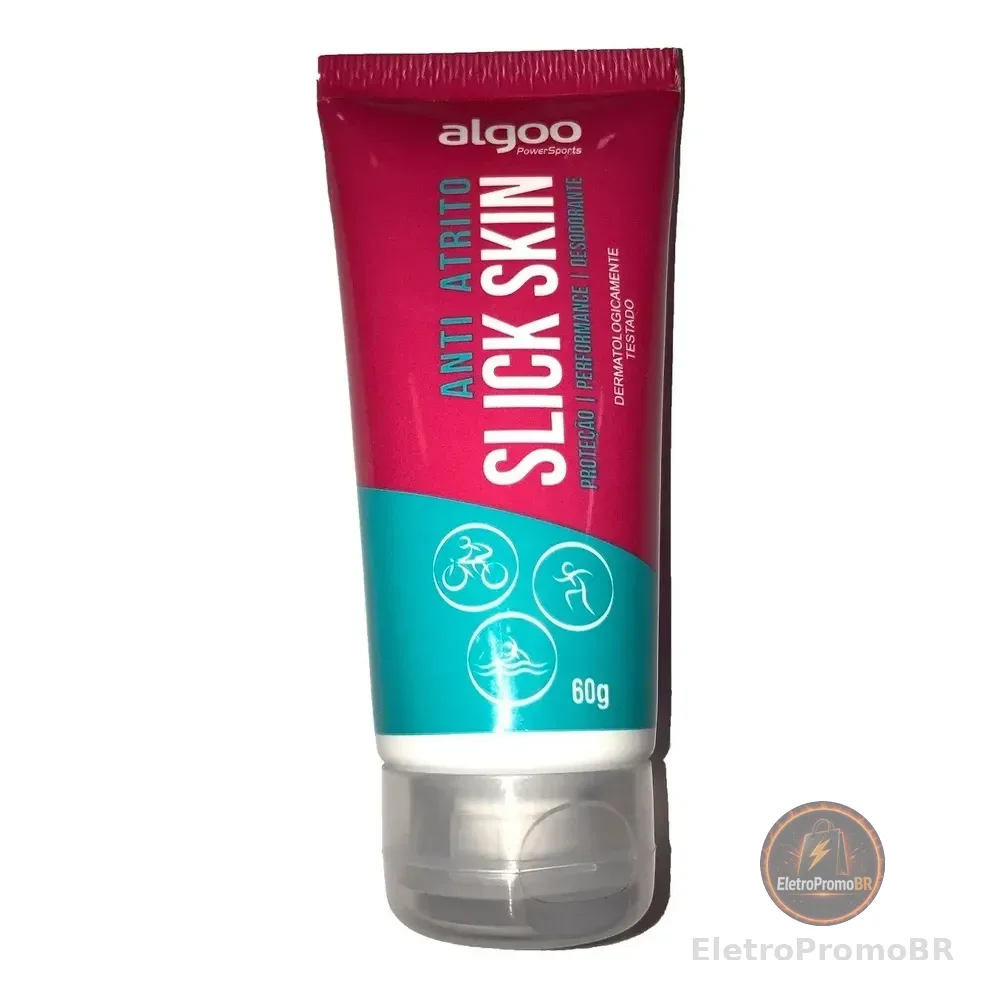 Creme Anti Atrito Assadura Algoo Slick Skin 60gr Proteção