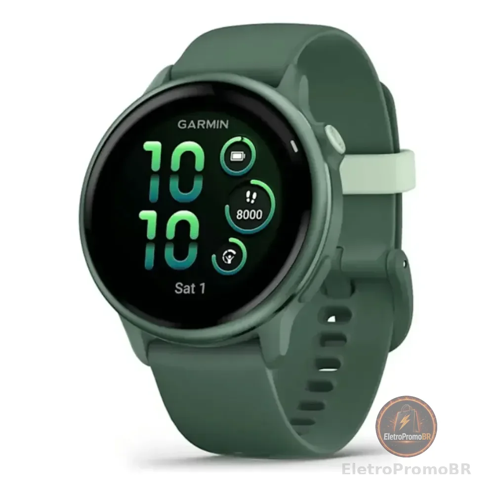 Relógio Vívoactive 6 Com Monitor Cardíaco E Gps 42mm Garmin Jasper 42 Mm