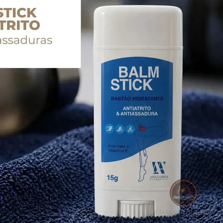 Balm Stick-hidratante Corporal Anaconda Anti Atrito 15gr Fragrância Aloe Vera