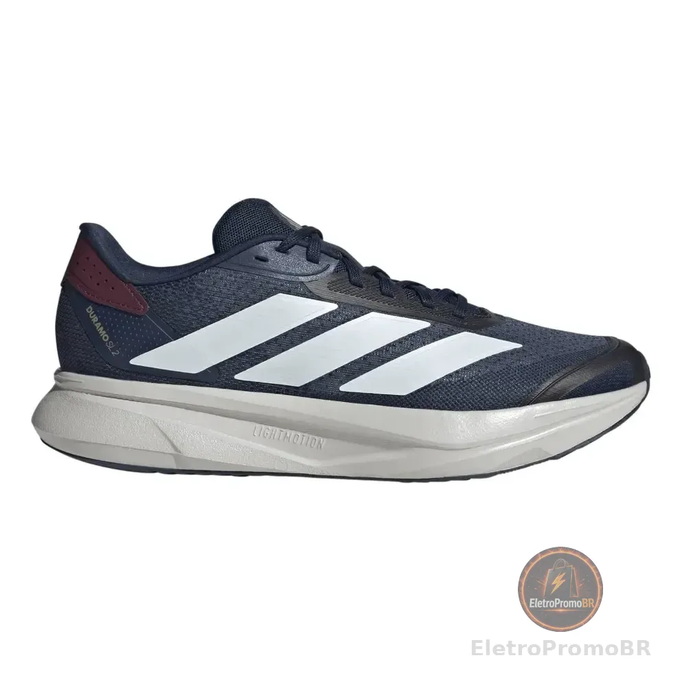 Tênis De Corrida Masculino Duramo Sl 2 adidas Azul Lisa 40 Br