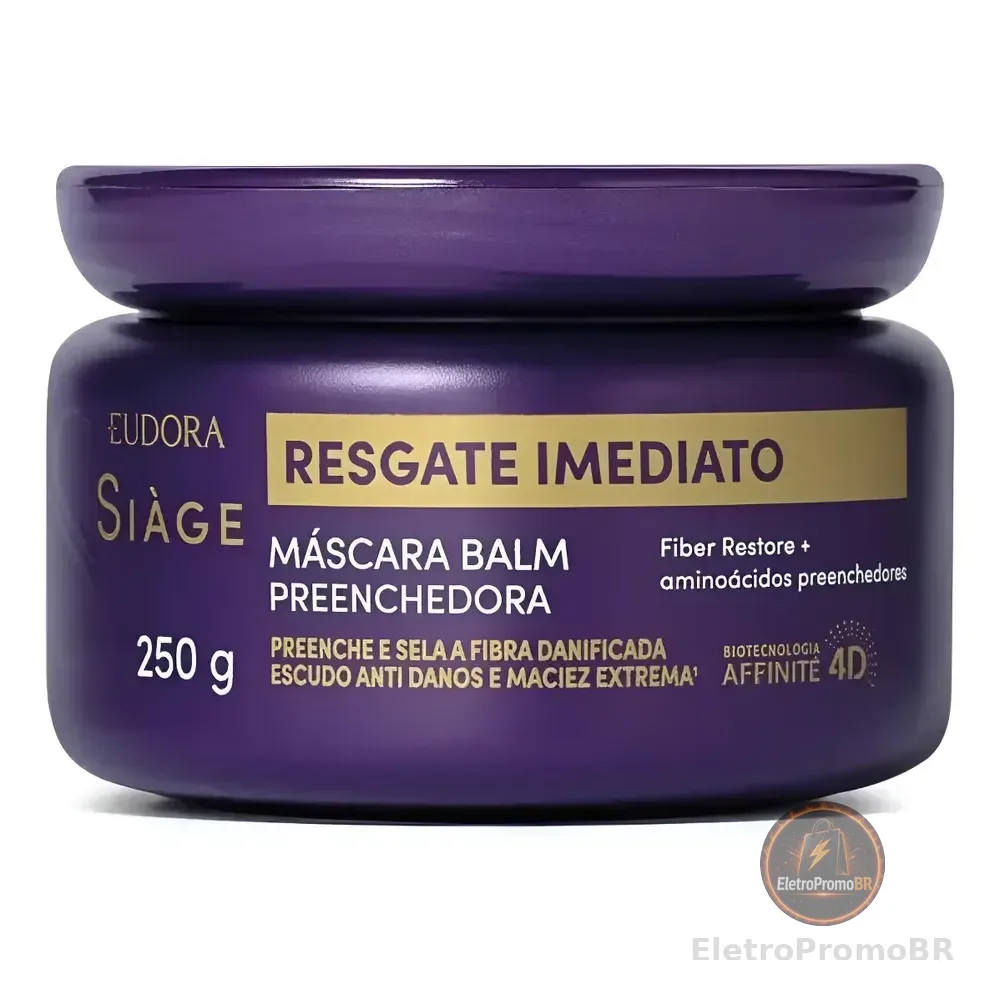 Eudora Siage Resgate Imediato Mascara Balm Preenchedora 250g