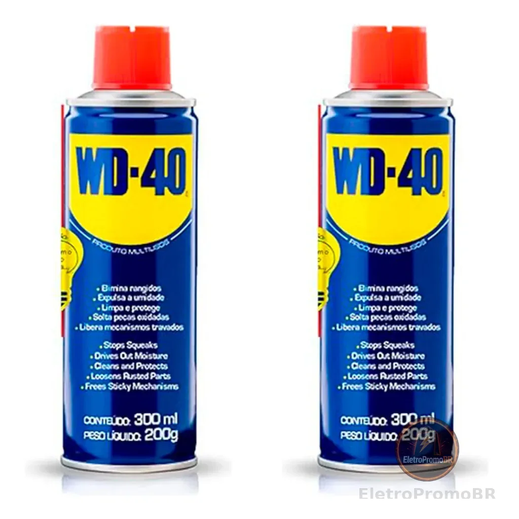 2 Und Desengripante Wd-40 Multiuso 300ml Anti Corrosivo