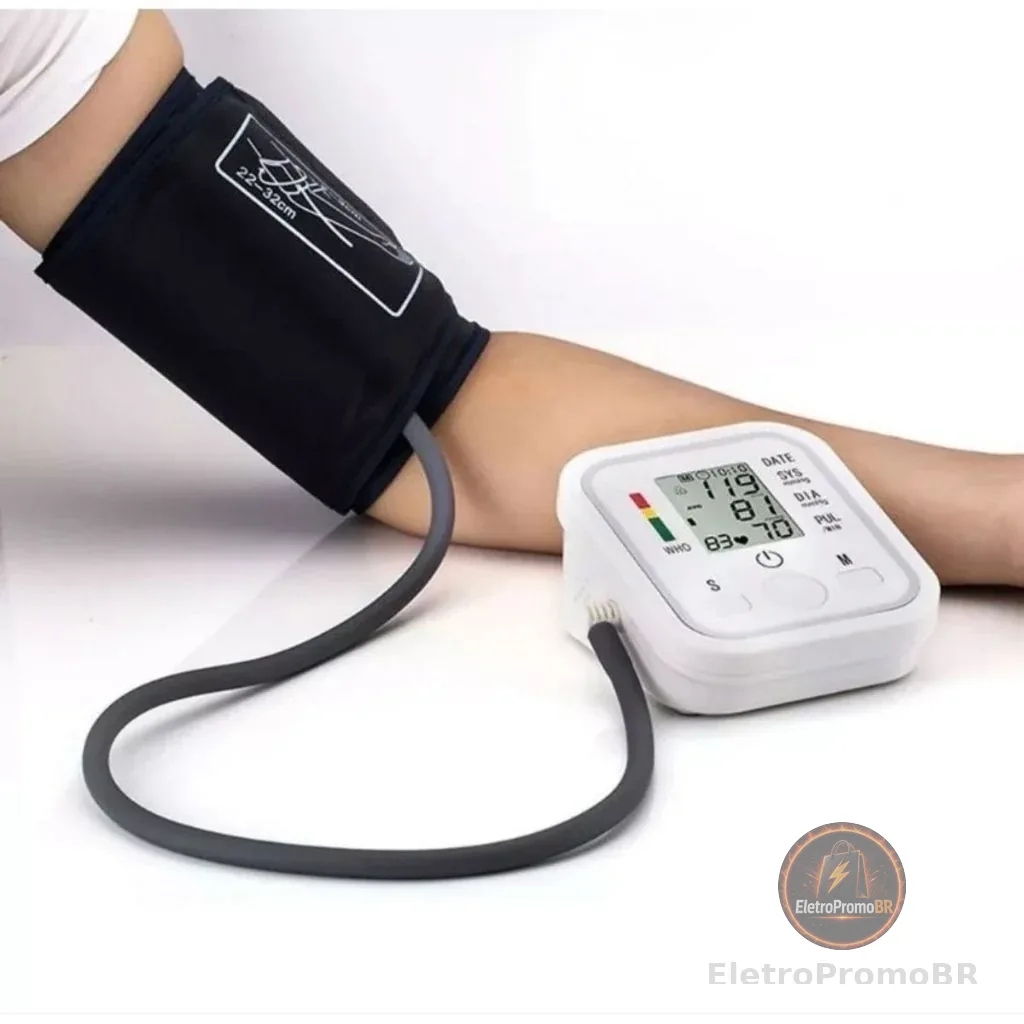 Aparelho Medidor De Pressão Arterial De Braço Digital Inteligente-XHL HOME