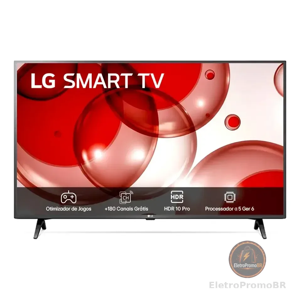 Smart Tv Profissional LG 43" Full Hd Processador A5 Ger6 Ai Alexa Integrada Webos 23  43lr671c-b