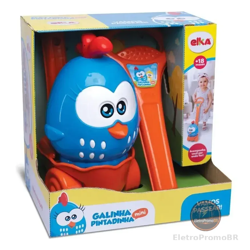 Vamos Passear Galinha Pintadinha - Elka Azul
