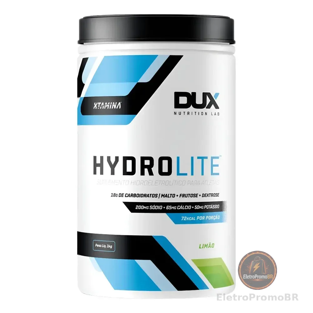 Isotônico Triatlhon Pó Hydrolite 1kg Dux Nutrition Sabor Limão