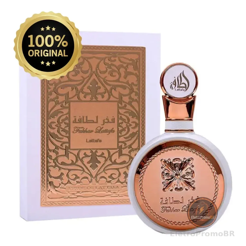 Perfume Lattafa Fakhar Rose Gold Feminino 100 Ml Original Com Garantia Árabe Nota Fiscal