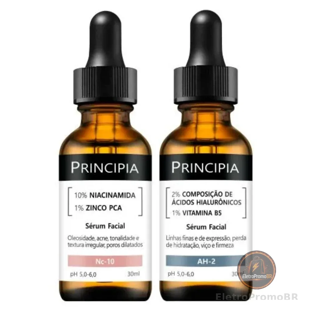 Principia Kit Pele Radiante Niacinamida + Hialurônico