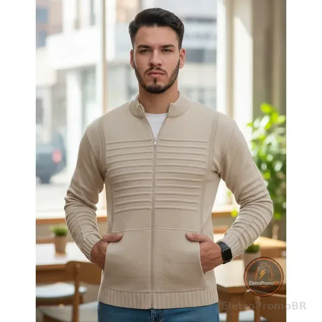 Ótimo para os dias frios! Suéter Tricot 🥶❄️