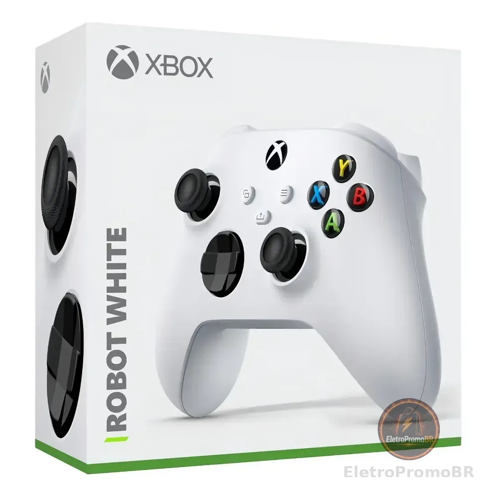 Controle Sem Fio Xbox Series X|s Robot White