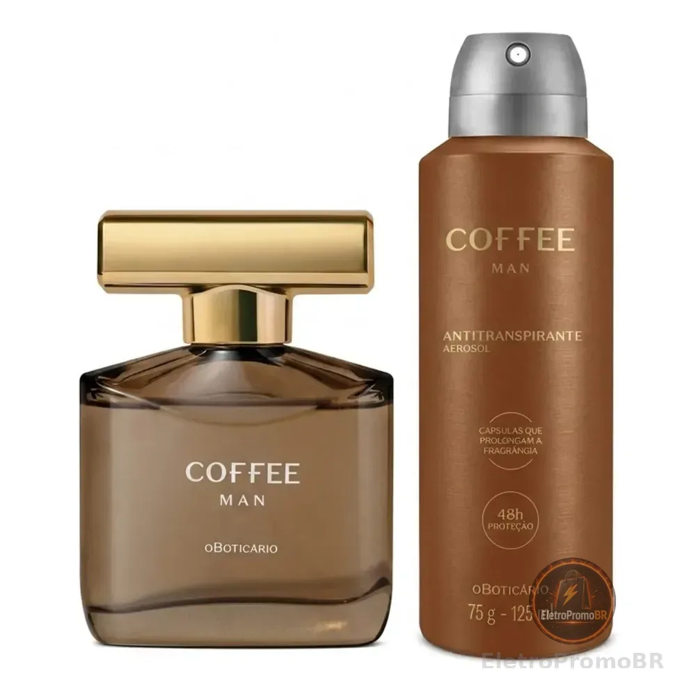 Combo Coffee Man: Desodorante Colônia 100ml + Desodorante An
