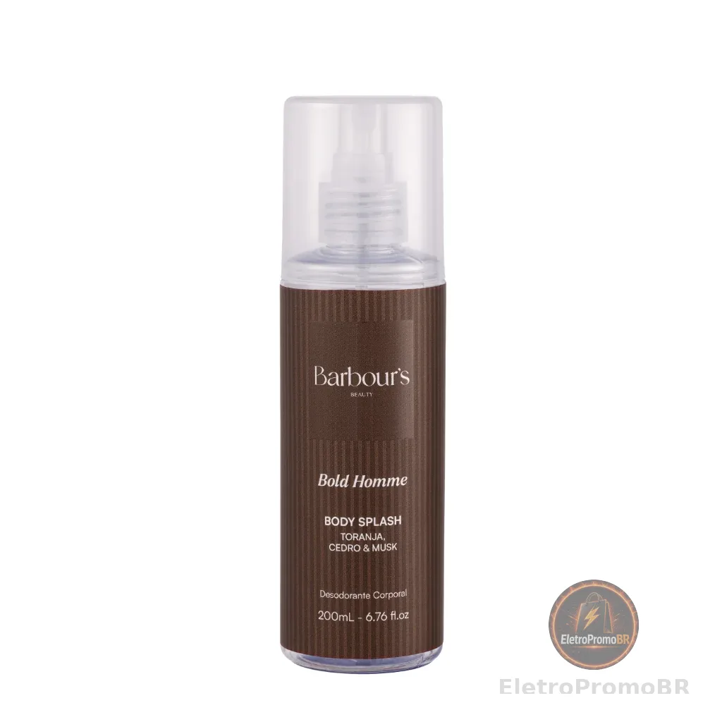 Body Splash Masculino Bold Homme Desodorante Barbour's 200ml