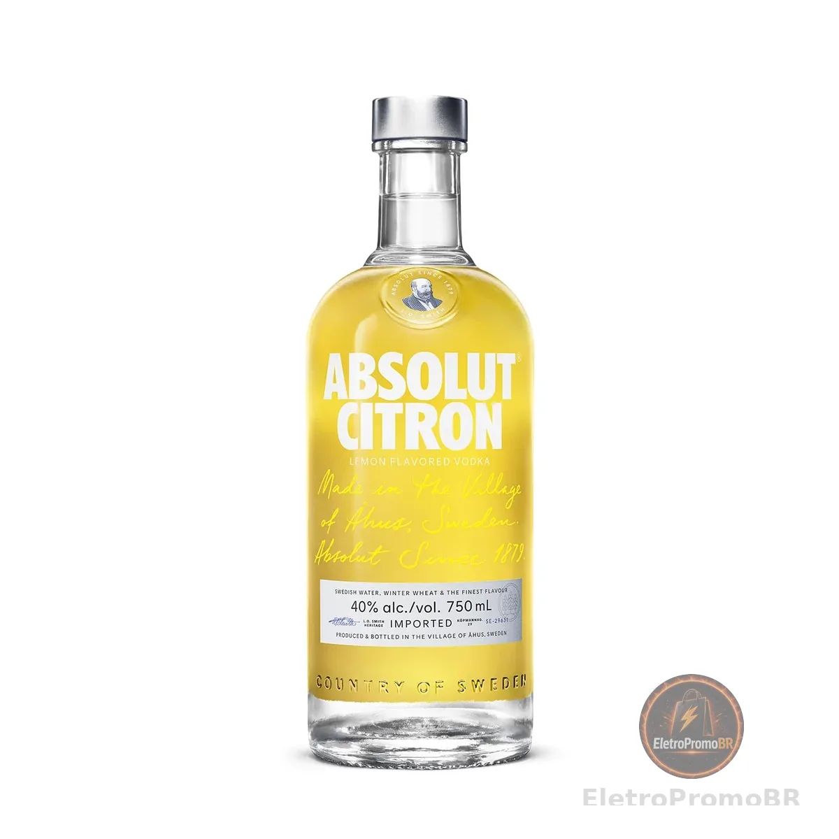 Absolut Vodka Citron Sueca 750ml