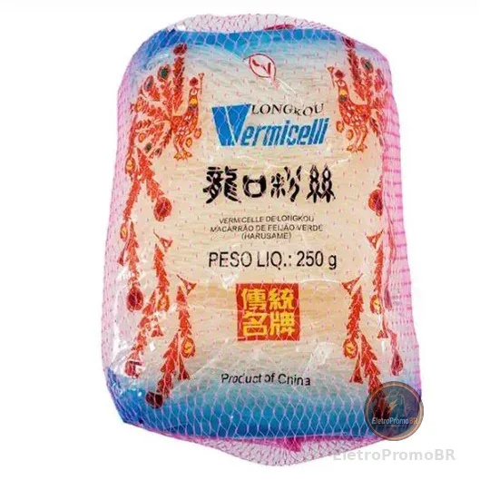 Macarrão Harusame Rede 250G Longkou Vermicelli
