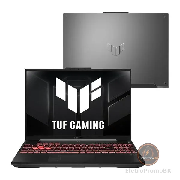 Notebook ASUS TUF Gamer A16 FA607NUQ RTX 4050 Ryzen 7 16GB RAM 512GB SSD Linux 16" LCD LED 144Hz IPS RL167