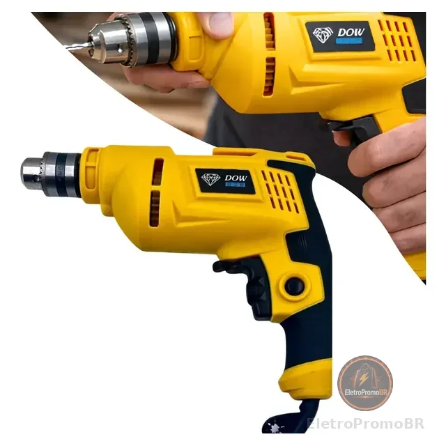 Furadeira Parafusadeira 850w Mandril Chave 10 Mm
