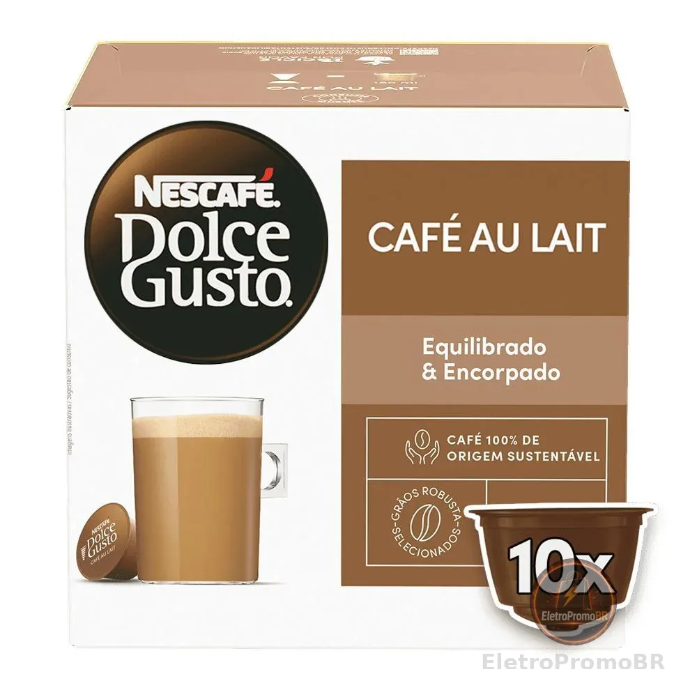 NESCAFÉ DOLCE GUSTO Café Au Lait 10 cápsulas