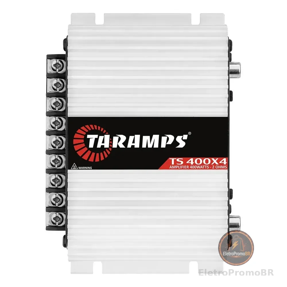 Modulo Taramps 400 Rms Ts-400 Ts400x4 T400 4 Canais V6 Branco