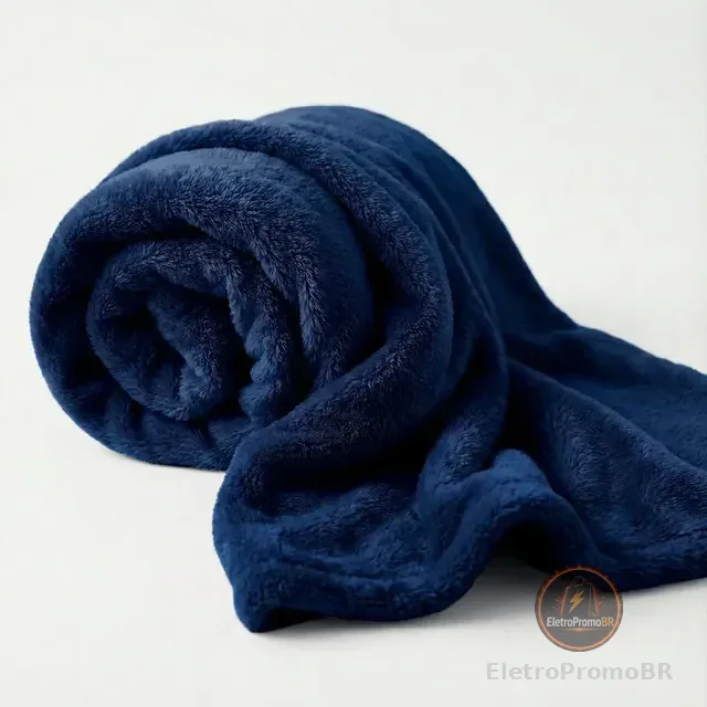 Manta Coberta Flannel Queen 2,40m X 2,20m Com 200 G/m2