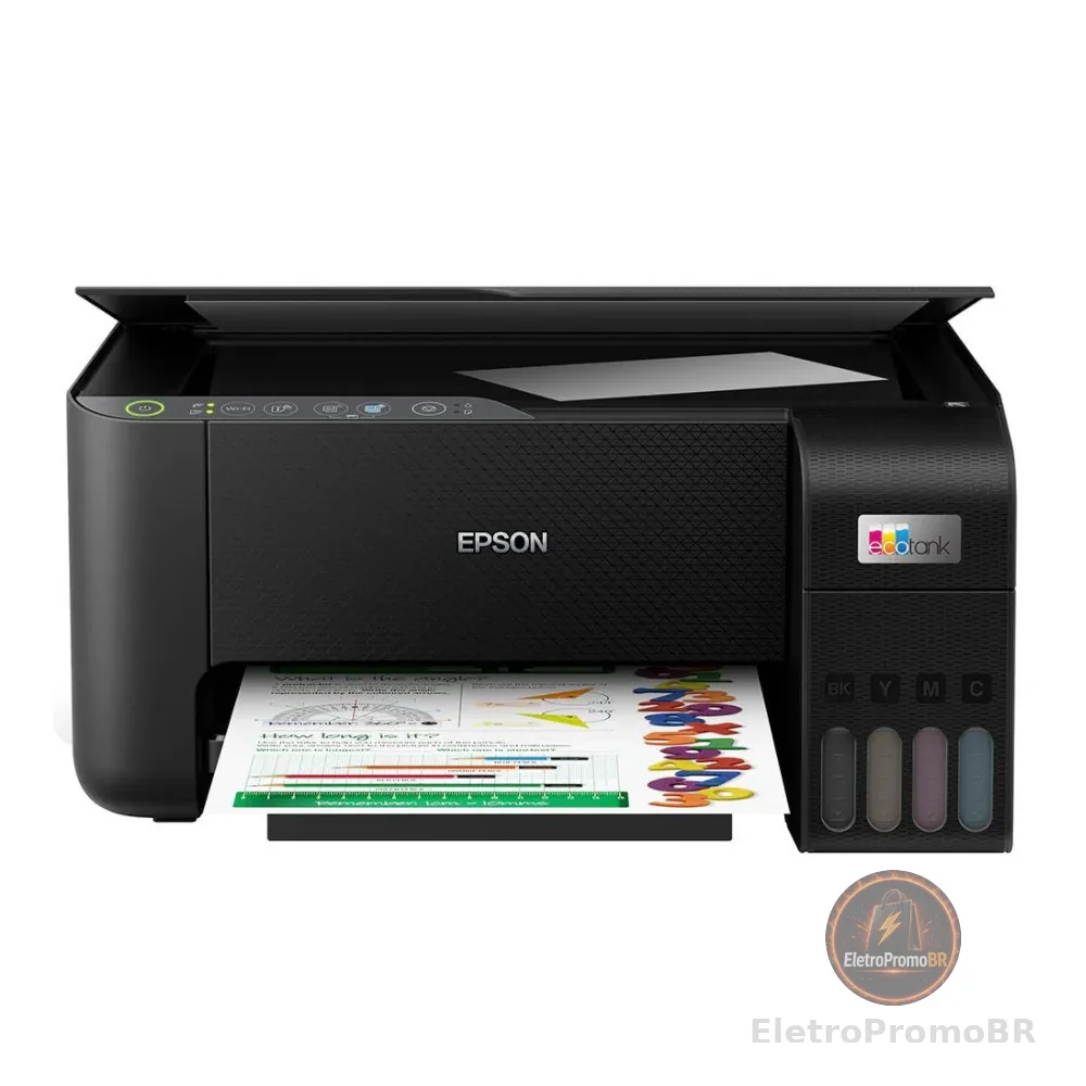 Multifuncional Tanque de Tinta Epson EcoTank L3250 Wireless Impressora Copiadora Scanner