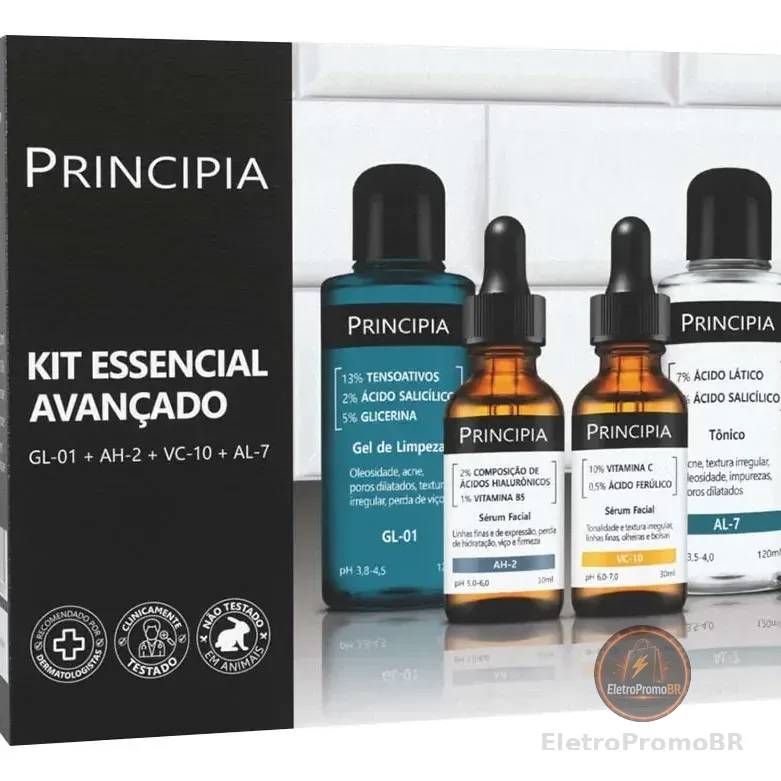 Principia Kit Essencial Avançado Gl-01 + Al-7 + Ah-2 + Vc-10