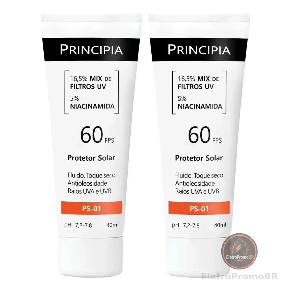 Principia Kit Protetor Solar Facial Ps-01 Fps60