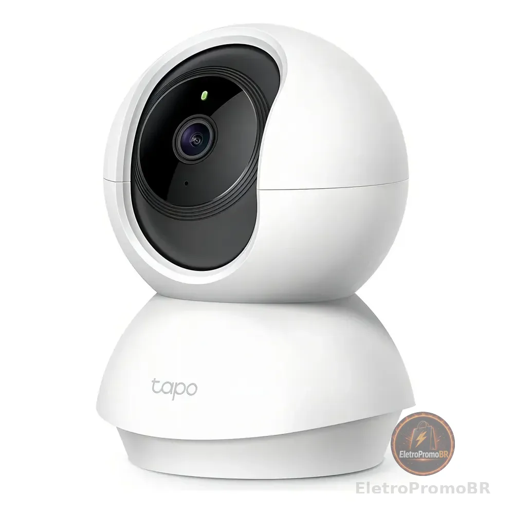 Tp-link Tapo C200 Câmera De Segurança Wifi 1080p 360° Pan/tilt Branco