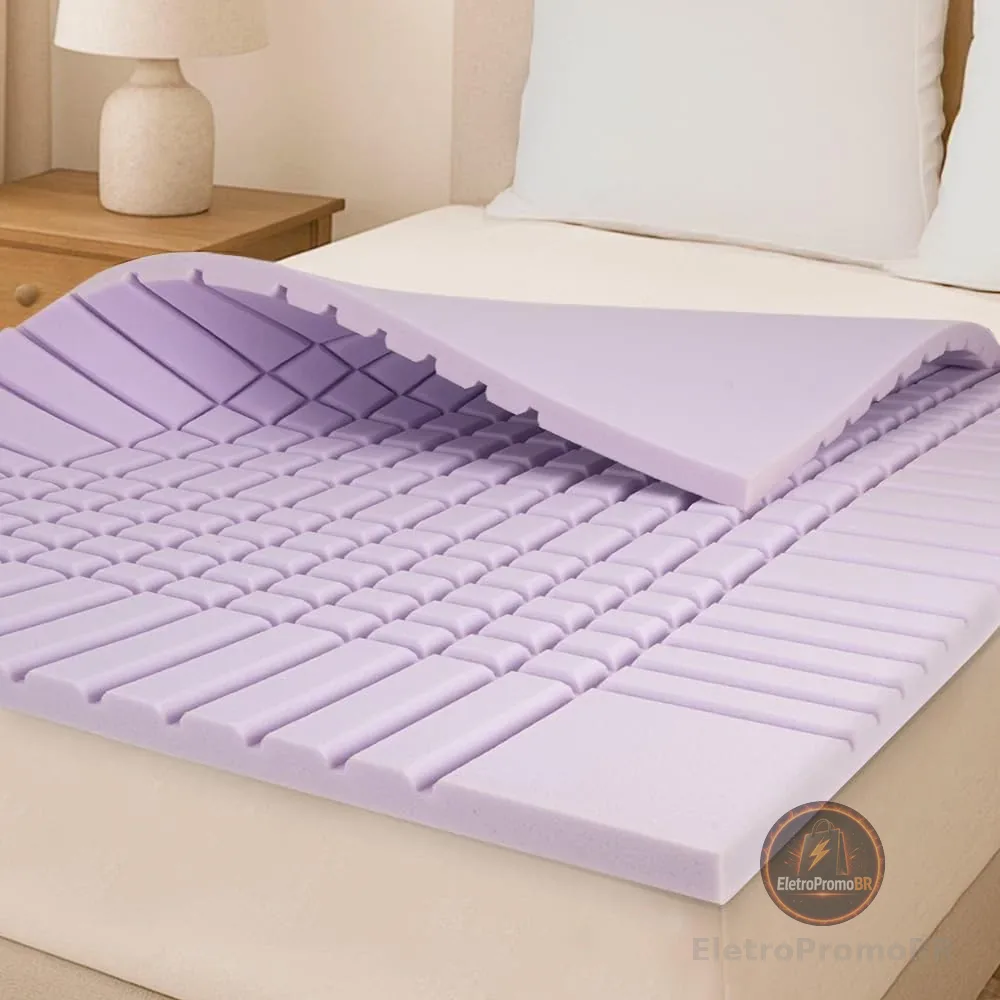 Pillow Top Casal Anatomic High Resilience Espuma Premium BF Colchões