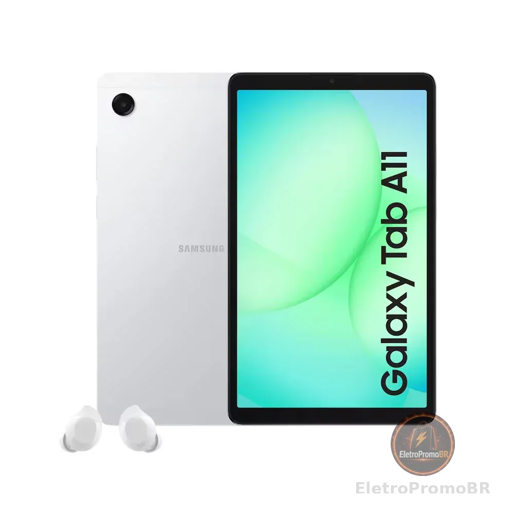 Tablet Samsung Galaxy Tab A11 8.7 Wi-Fi 64GB + Fone de Ouvido Buds Core