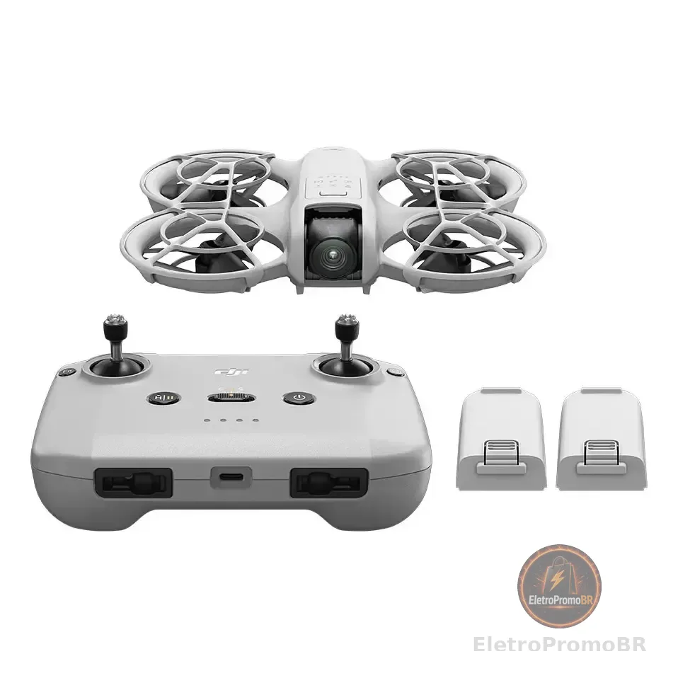 Drone Dji Neo Fly More Combo Br Dji051 Cor Cinza
