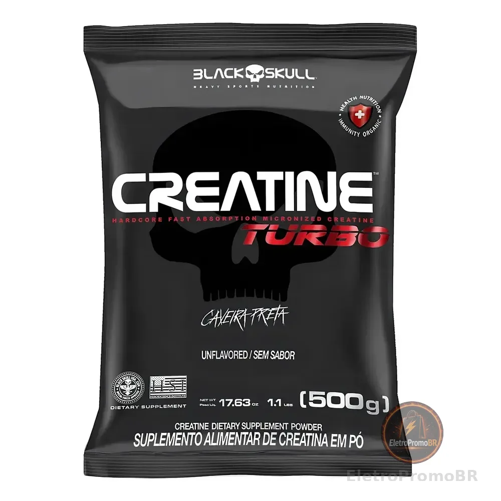 Creatine Turbo Black Skull 500g
