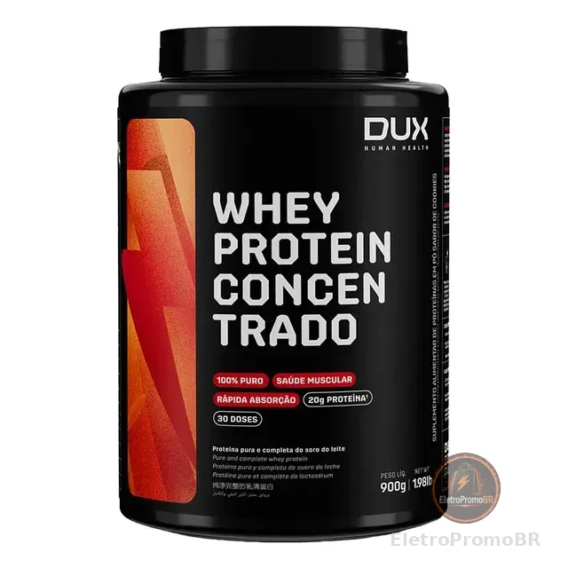 Whey Coco Concentrado - Dux Nutriton + Pronta Entrega