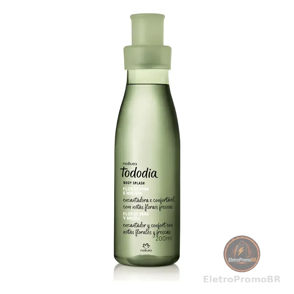 Natura Body Splash Tododia Flor De Pêra E Melissa 200ml