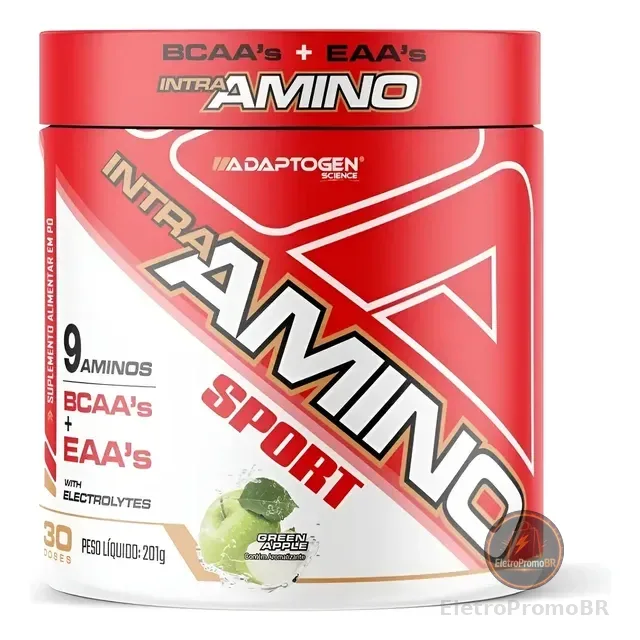 Intra Amino Sport Adaptogen 9 Aminos Bcaa E Eaas 198g