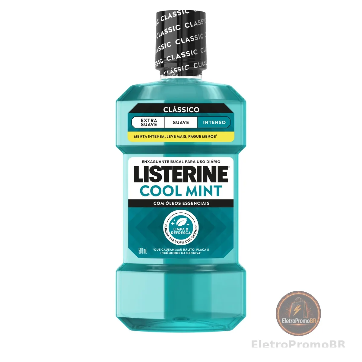 Listerine Enxaguante Bucal Cool Mint, 500ml