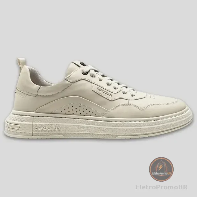 Sapatenis Masculino Laminado Democrata Jake 240201
