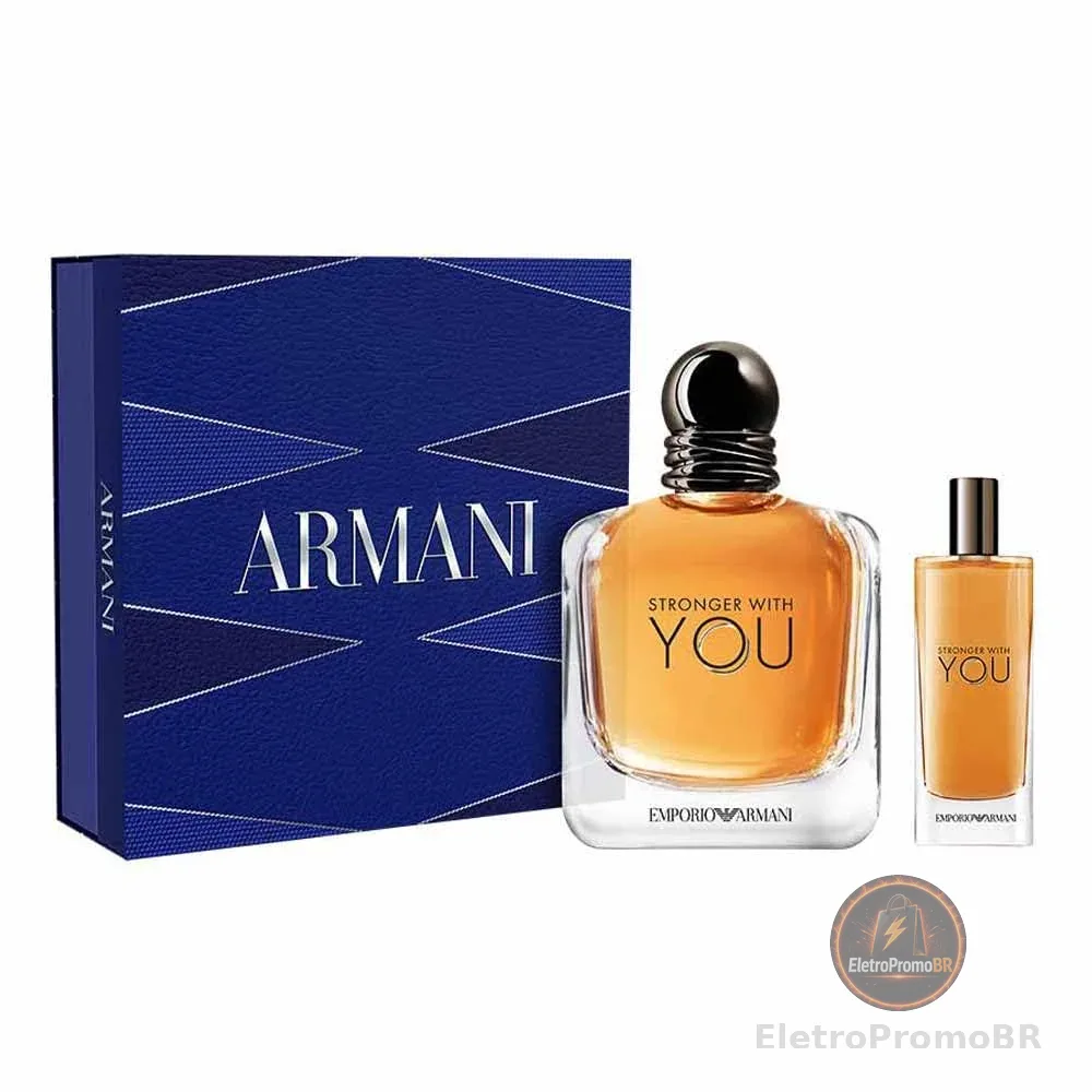 KIT STRONGER WITH YOU EDT 100ml + TRAVEL SIZE 15ml