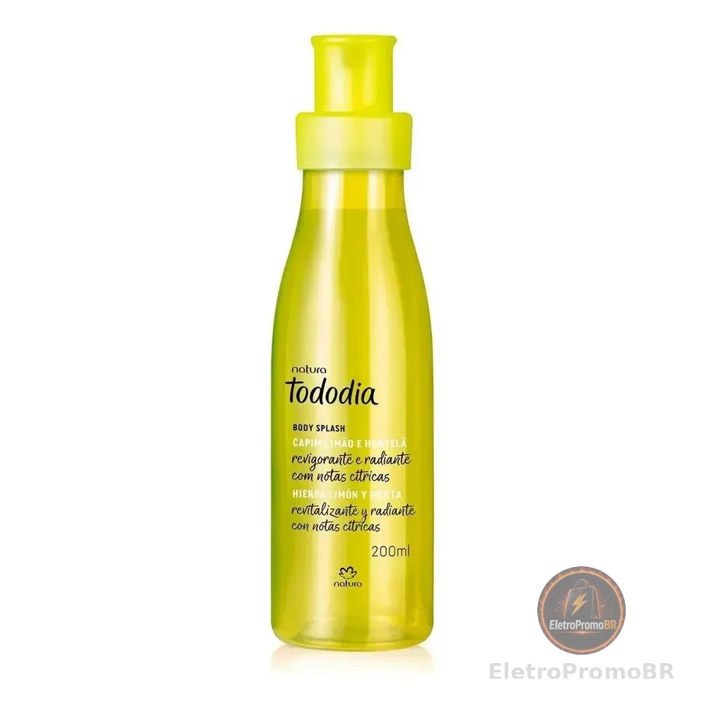 Body Splash Capim-limão E Hortelã 200 Ml Natura