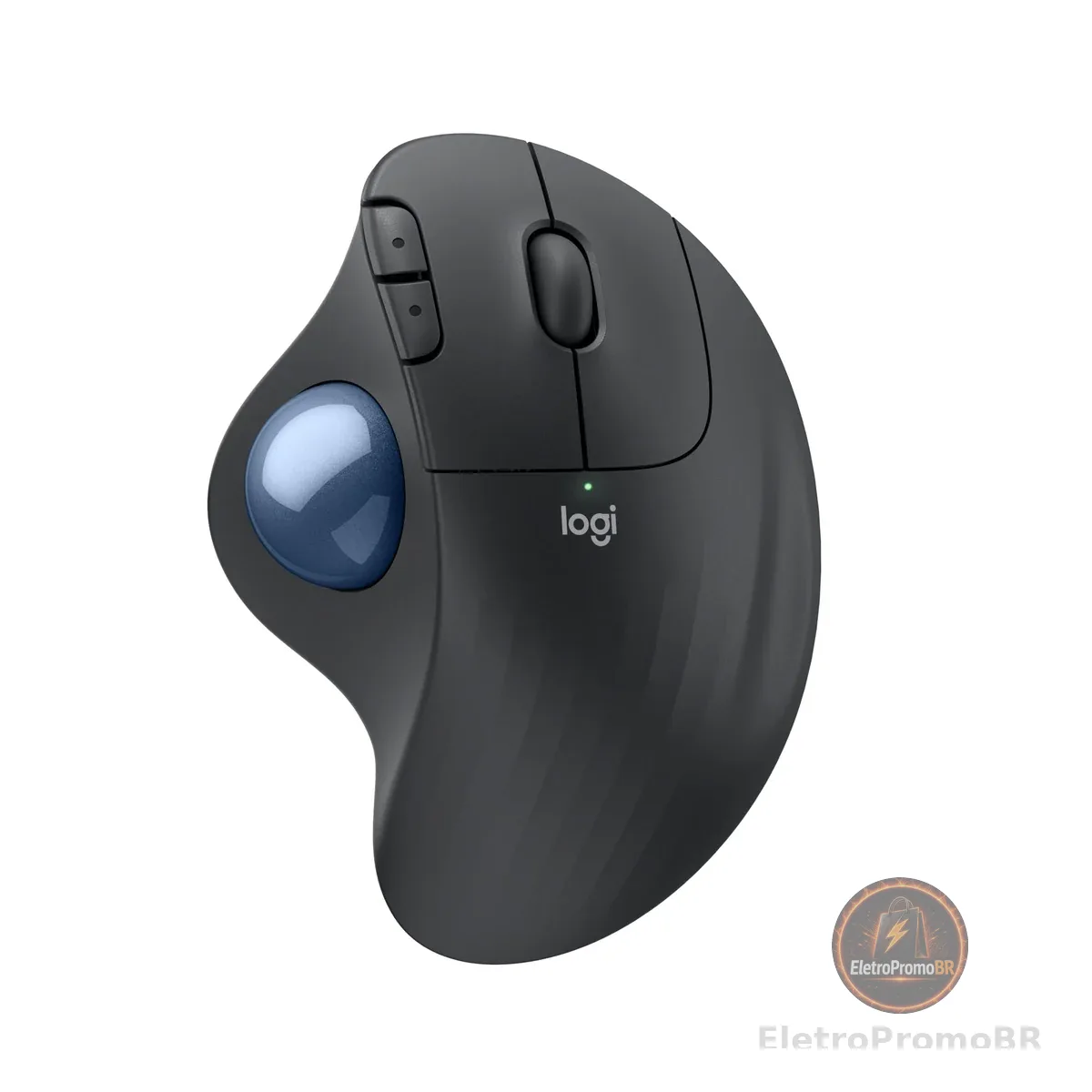 Mouse sem fio Logitech Trackball ERGO M575S com Cliques Silenciosos, Controle Fácil do Polegar, Rastreamento Preciso e Suave, Conexão Bluetooth e USB Logi Bolt - Compatível com PC/Mac