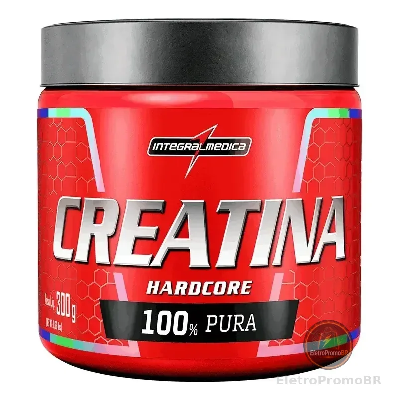 Creatina 100% Pura 300g Integralmedica - Força e Performance