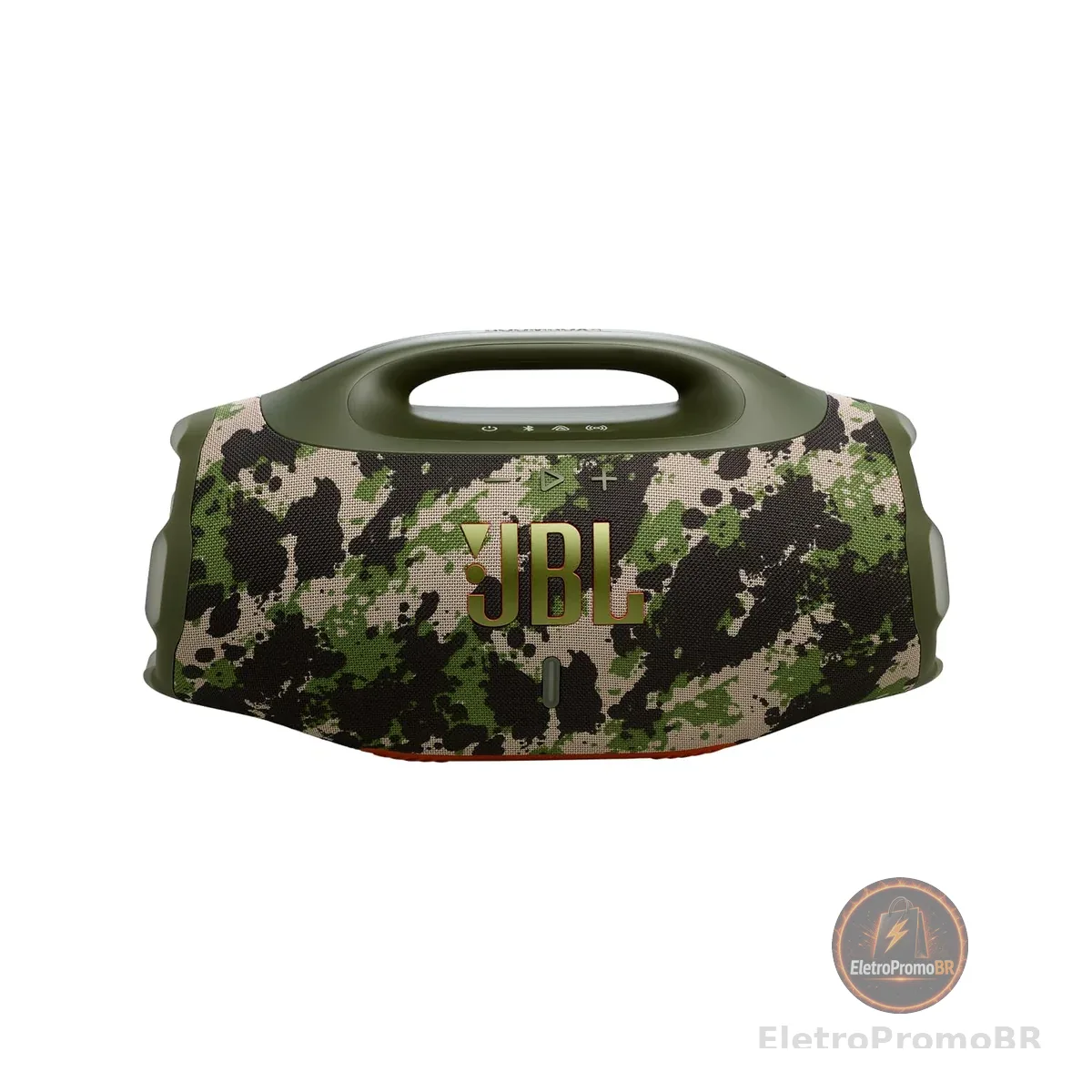 JBL, Caixa de Som, Boombox 4, Bluetooth, Som JBL Pro, AI Sound Boost, Graves Personalizáveis, Bateria de até 34h, IP68, Áudio Lossless – Squad