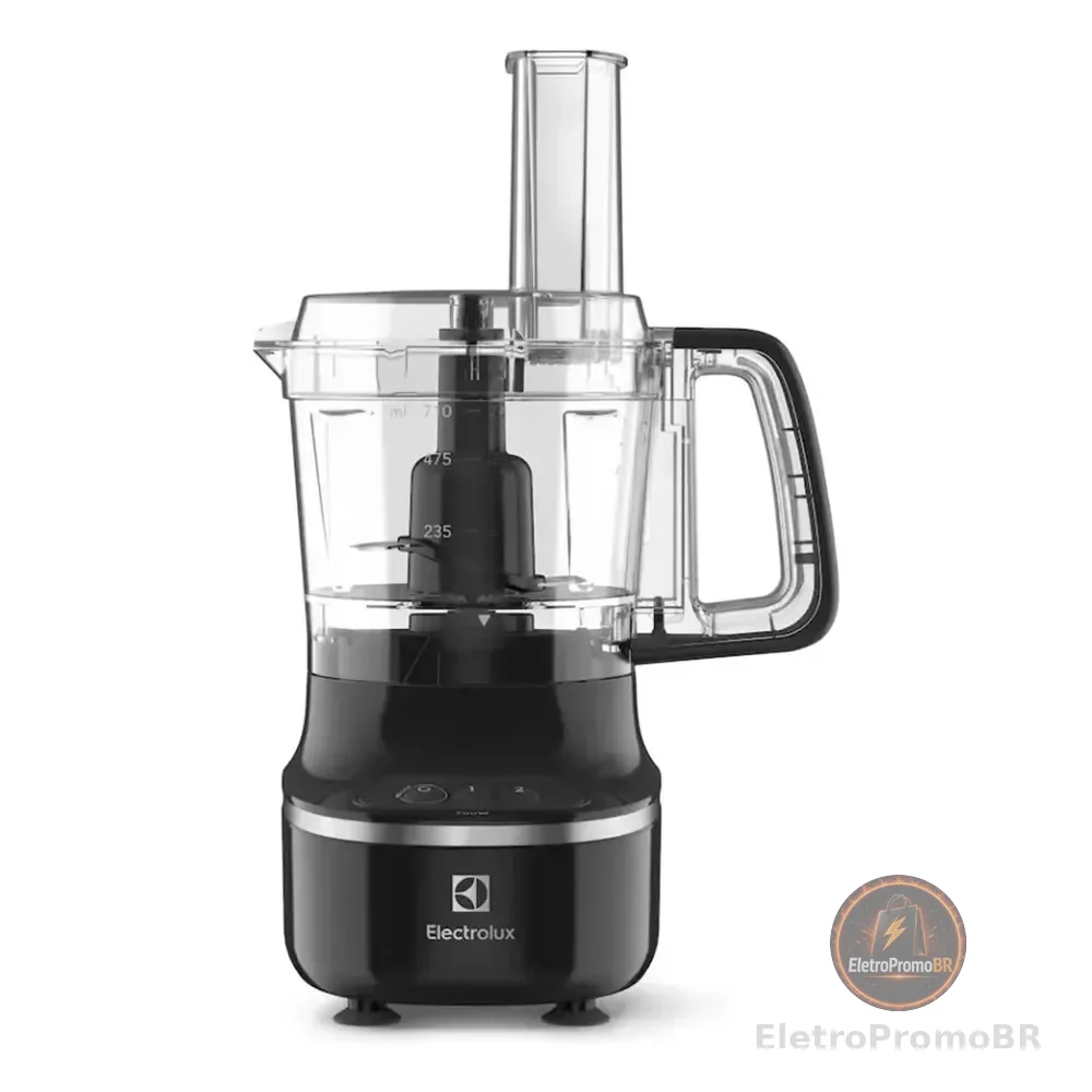 Processador De Alimentos Efficient Efp500 3 Em 1 Electrolux Preto 220v
