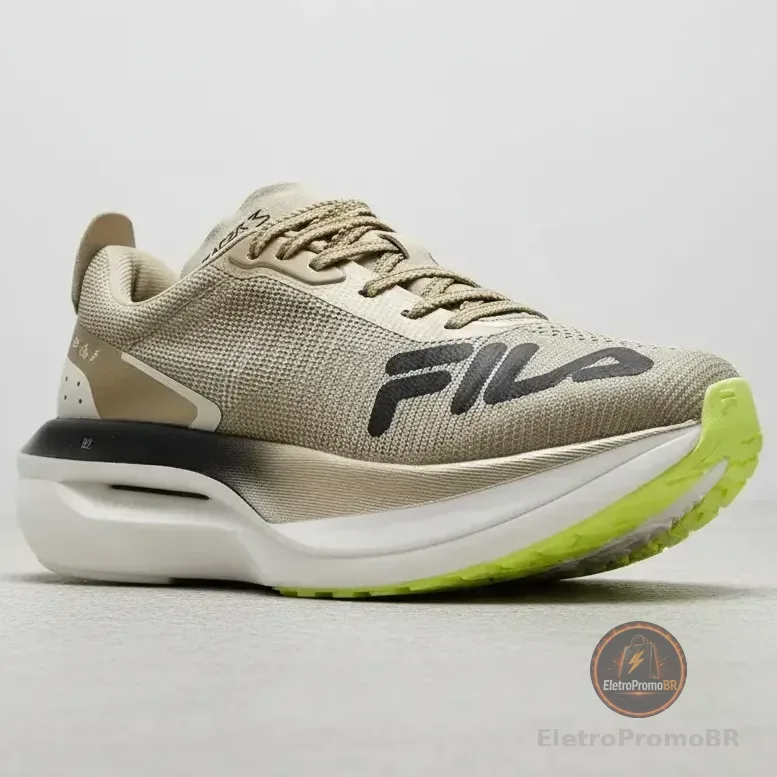 Tênis Fila Racer Carbon 3 Masculino Performance Dourado 40