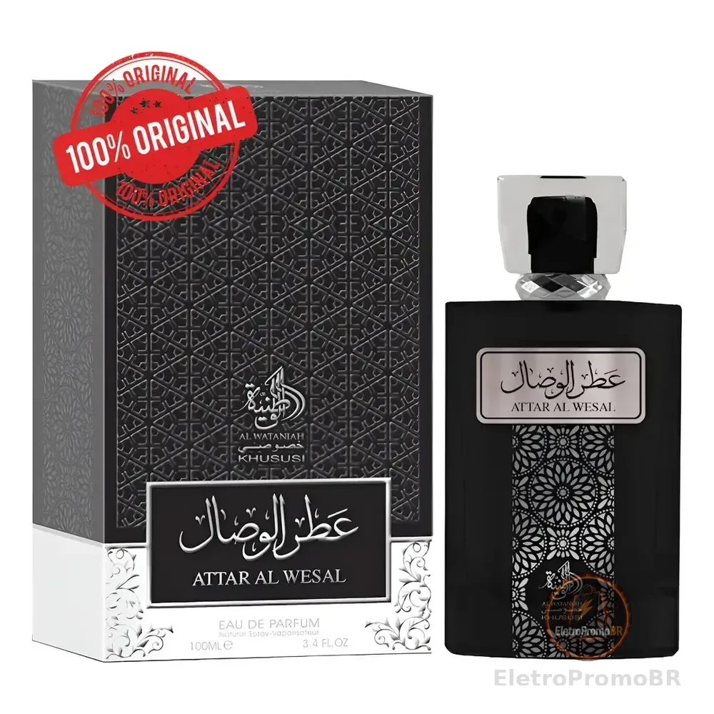 Perfume Masculino Attar Árabe Al Wesal Wataniah 100ml - Eau De Parfum
