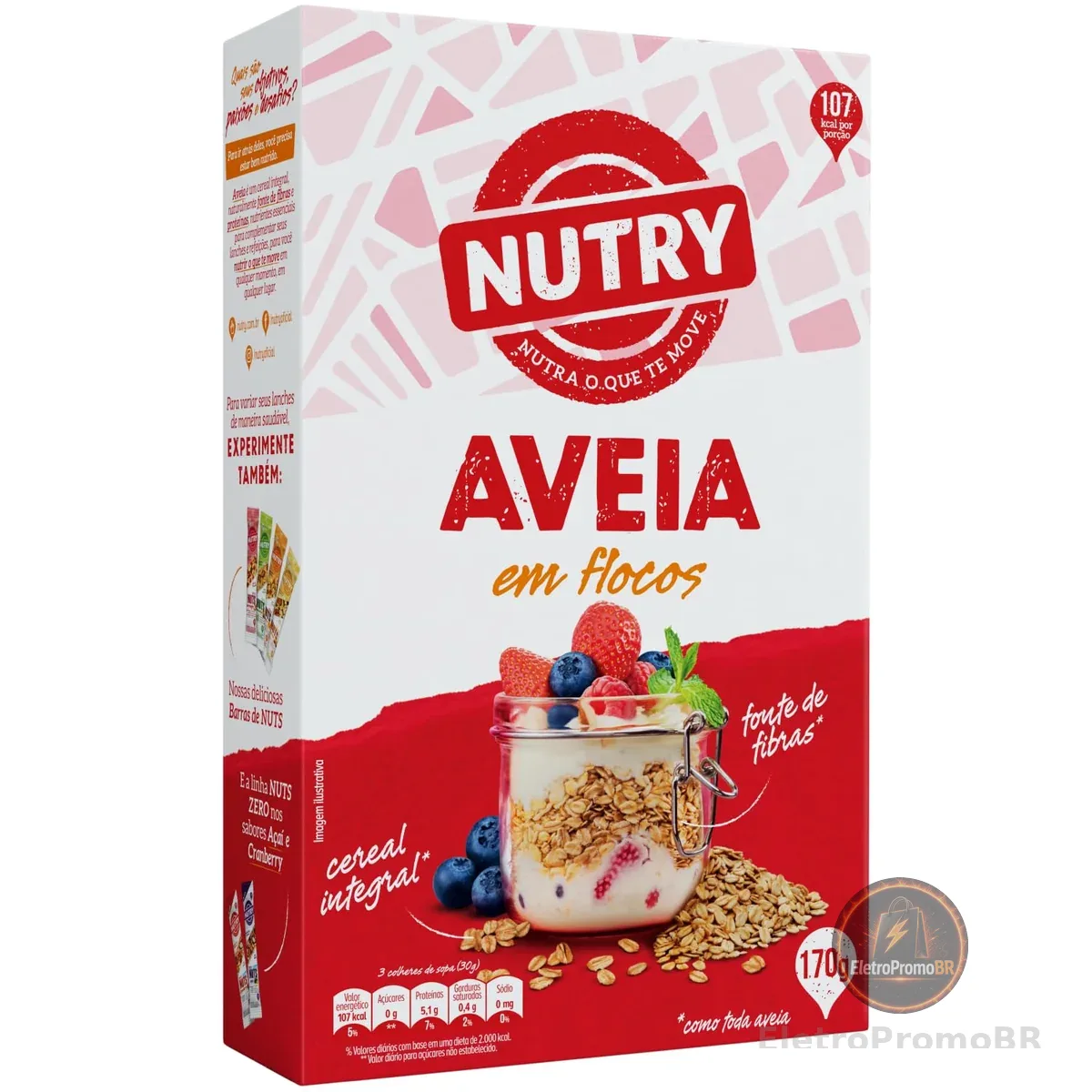 Nutry Aveia Em Flocos 170G