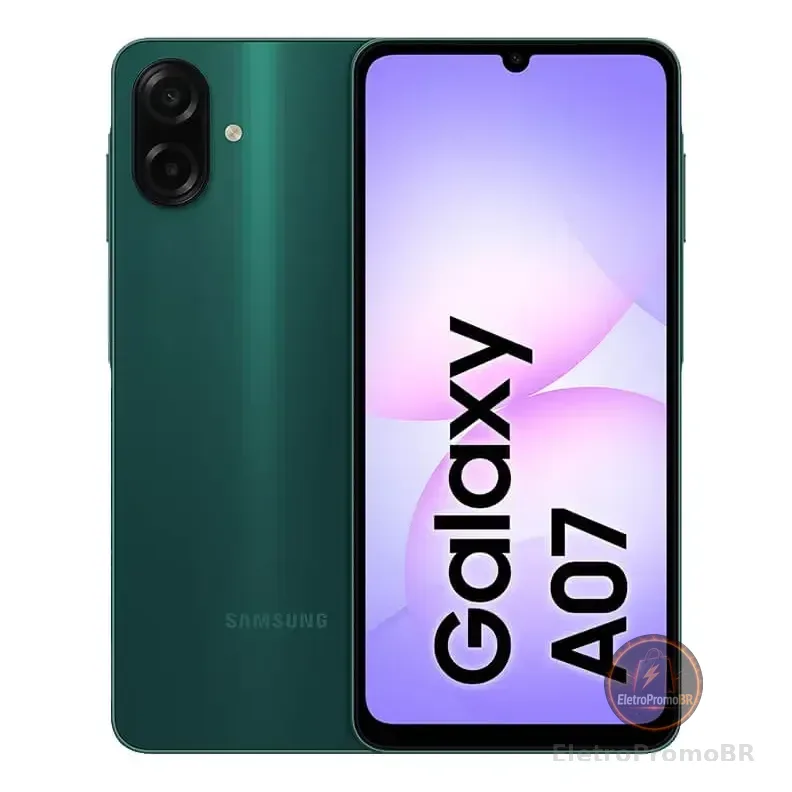 Celular Samsung Galaxy A07 256gb 8gb Câmera 50mp Verde Verde
