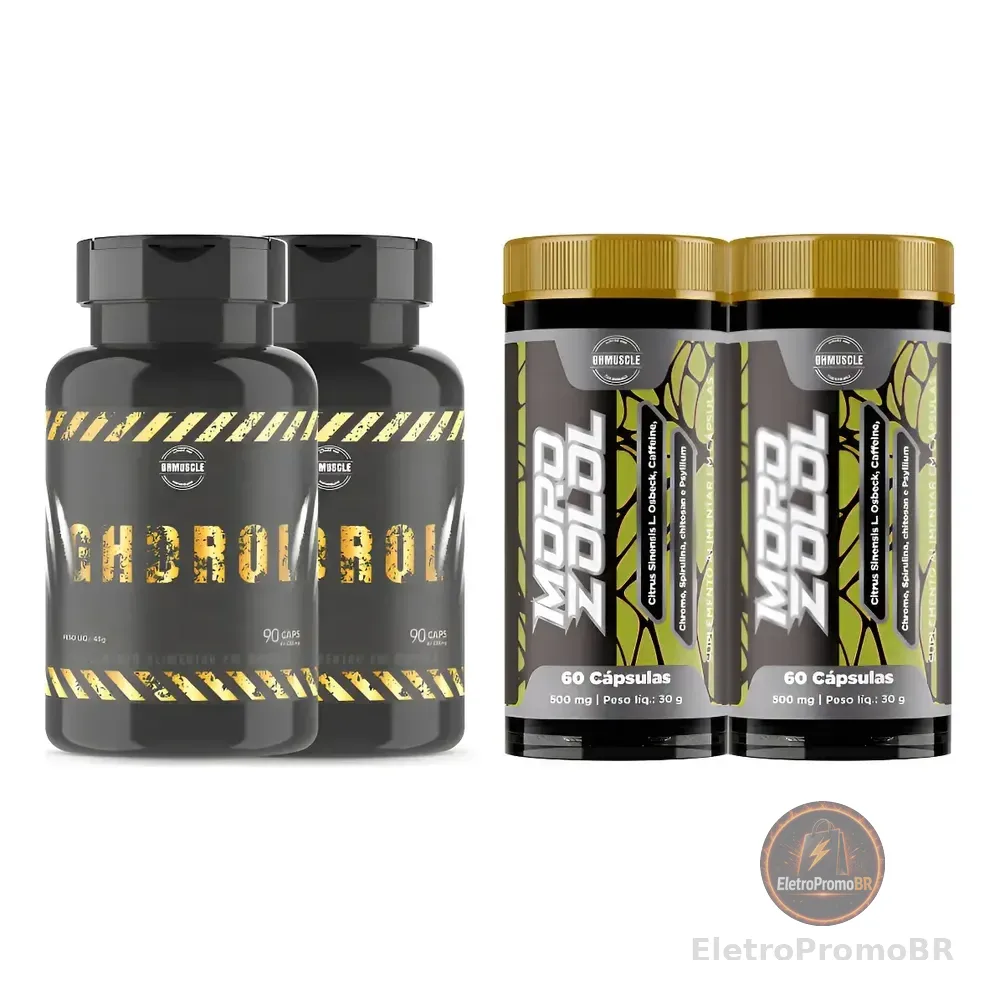 Kit Definição - 2 Gh + 2 Morozolol Sem Sabor