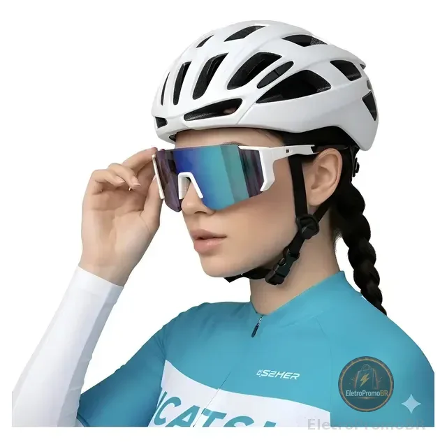 Óculos De Sol Esportivo Corrida Ciclismo Volei Pace Hup Bike