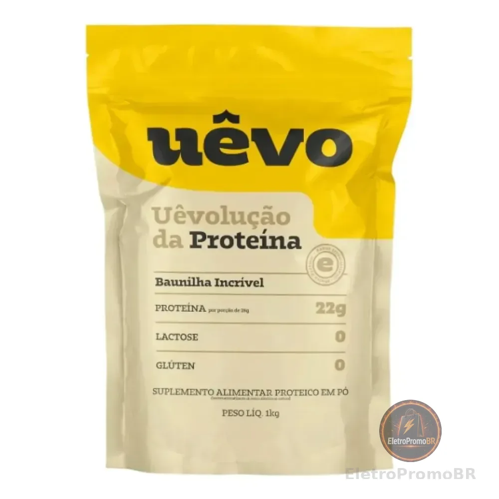 Albumina Proteina Ovo Baunilha 1kg - Uevo Baunilha